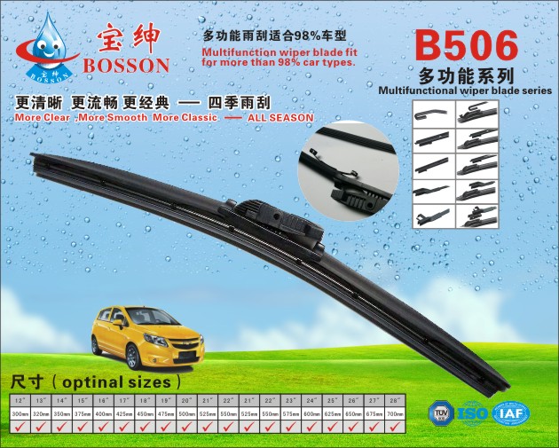 Multifunctional wiper blade B506