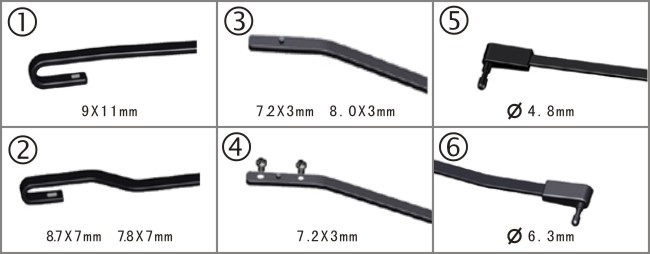 Frame  wiper blade B201